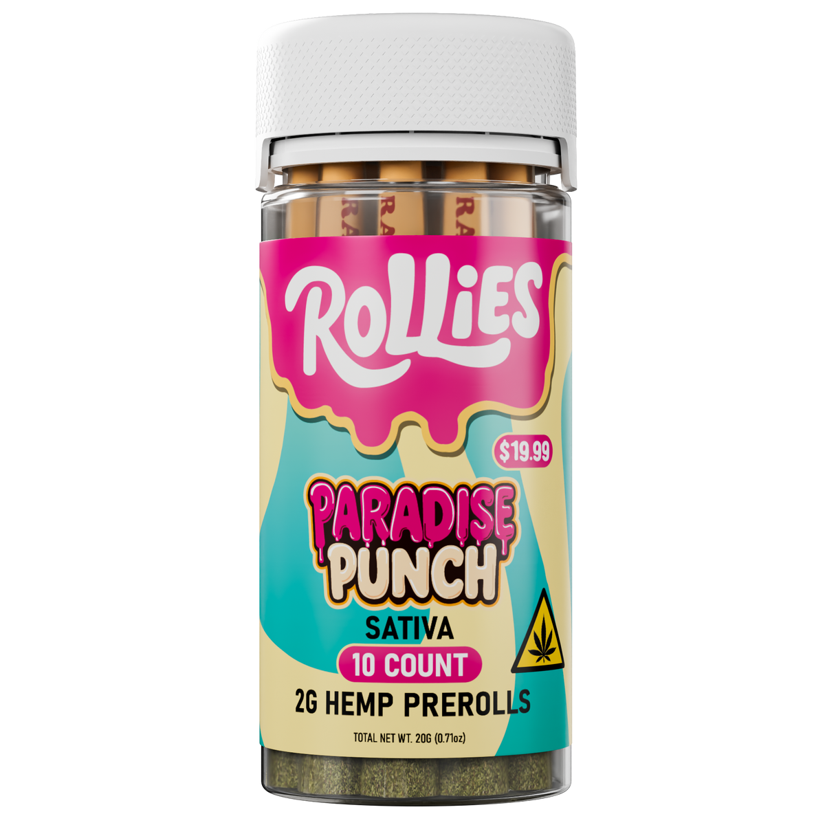 Paradise Punch 10ct Hemp Pre-Rolls