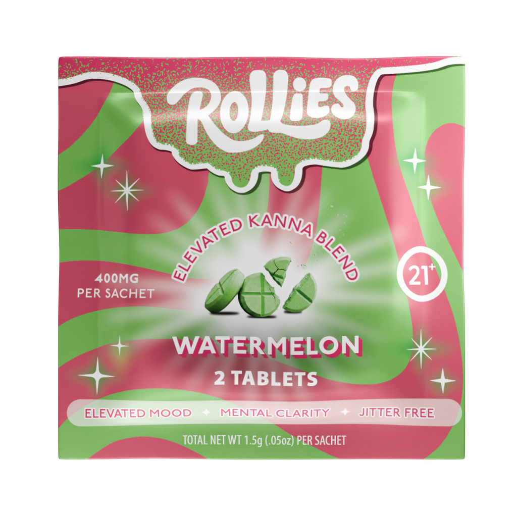 Rollies Watermelon Elevated Kanna Blend Tablets – 2ct Pack
