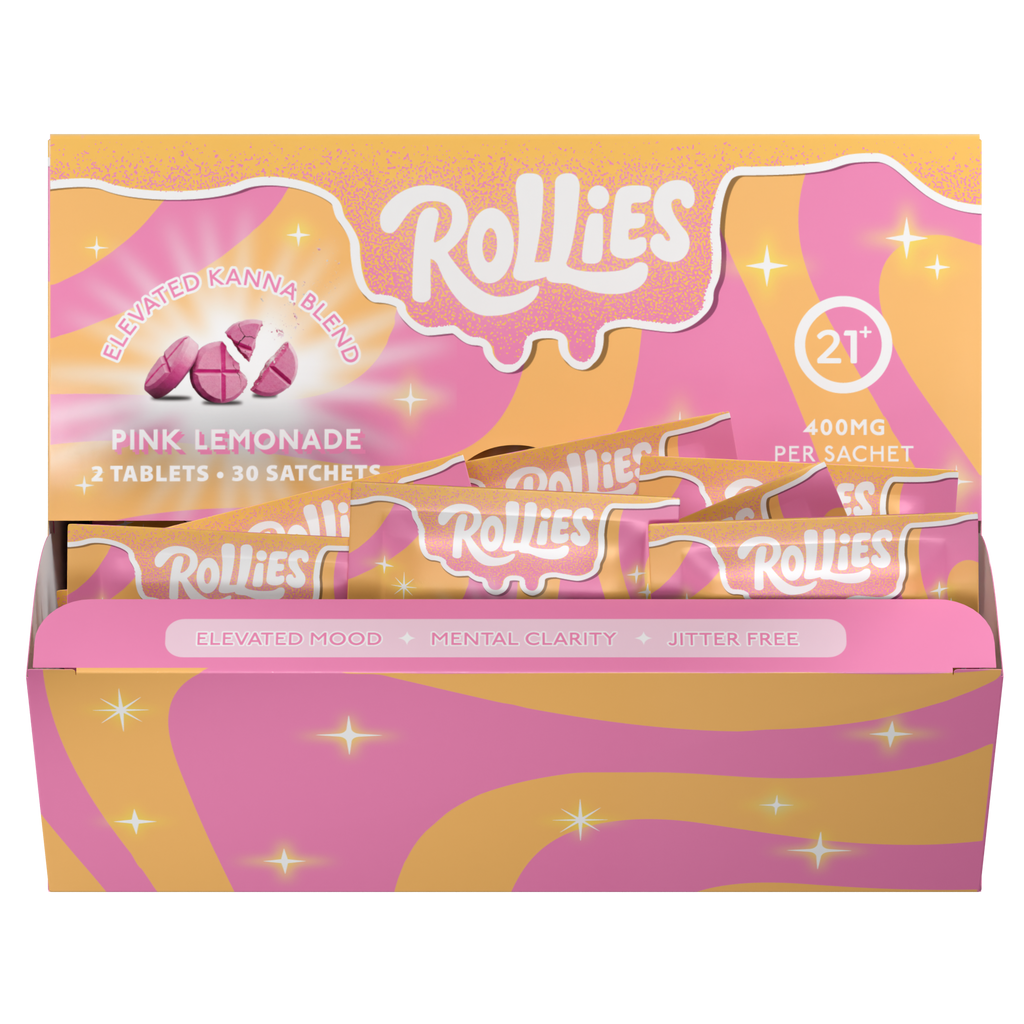 Rollies Pink Lemonade Elevated Kanna Blend Tablets – 2ct Pack