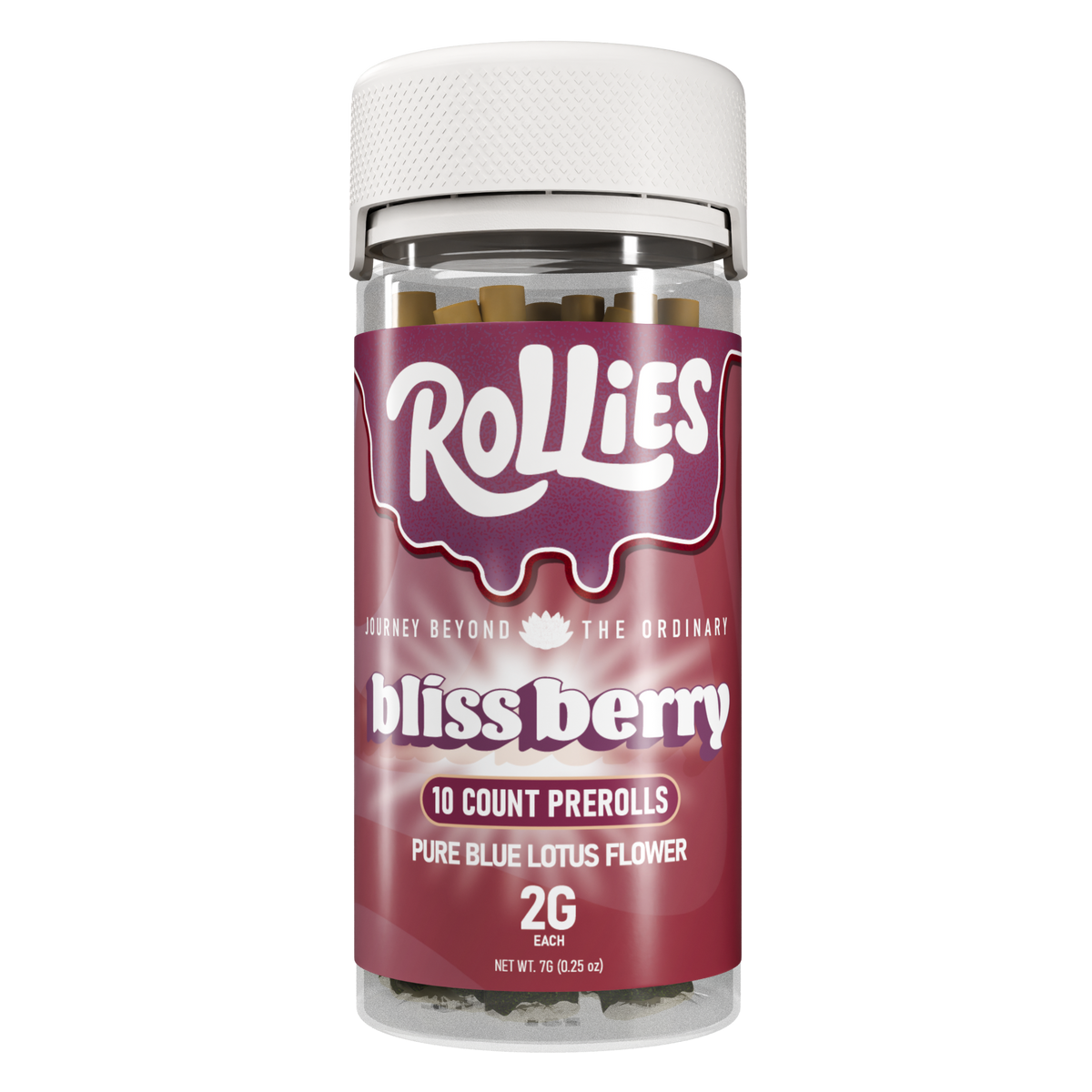 Rollies BlissBerry Blue Lotus Pre-Rolls